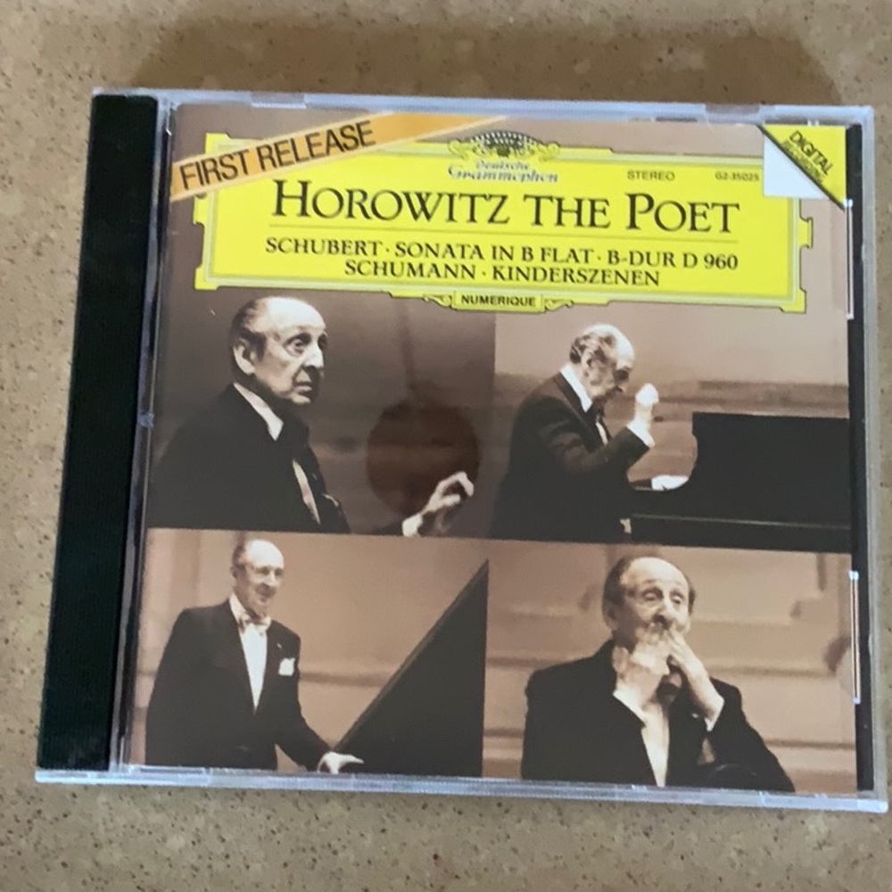 Horowitz the Poet CD